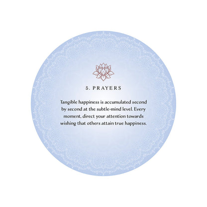 Buddhism Oracle Cards: The Science of Peace & Happiness