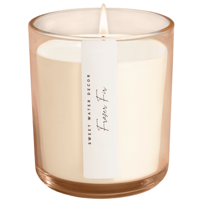 Fraser Fir Soy Candle - Tinted Glass Jar - 12 oz