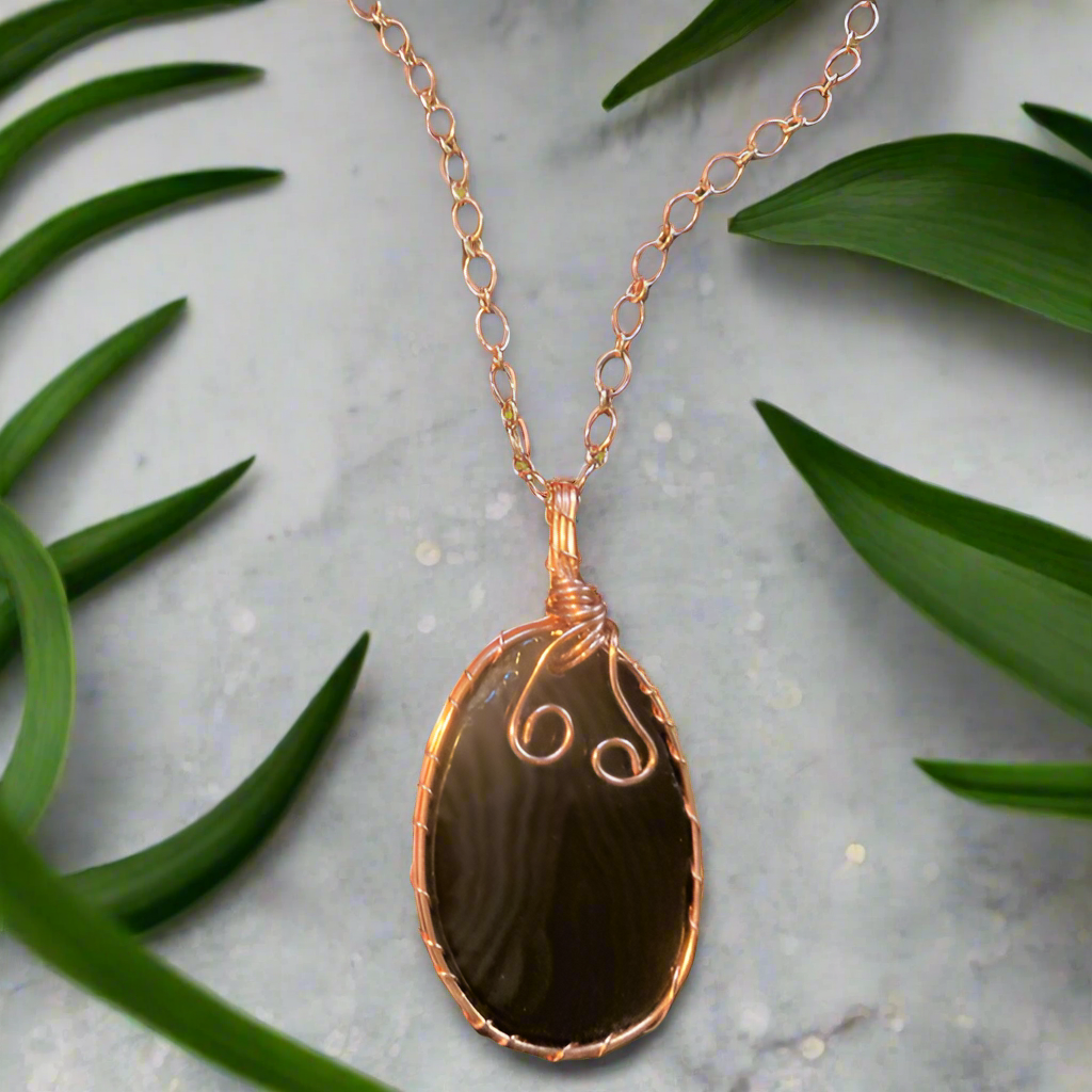 Custom Agate Necklace