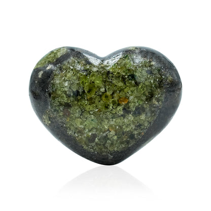 Starborn Arizona Peridot Heart 32-35mm - 1 Piece