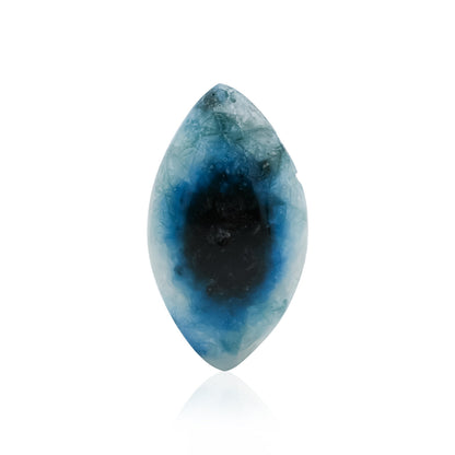 Rare Eyeshape Blue Ice Glacierite Cabochon - 1 piece