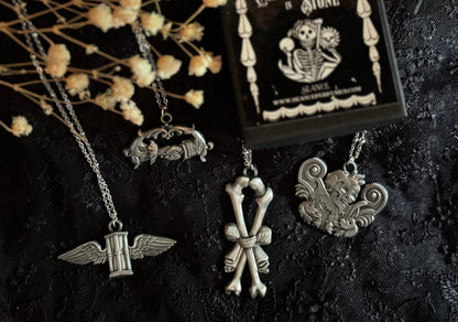 Carved In Stone- Hour Glass with Wings