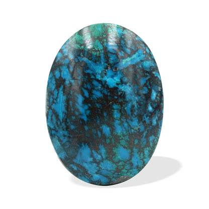 Starborn Natural Chile Chrysocolla Oval Cabochon 27mm - 1 piece