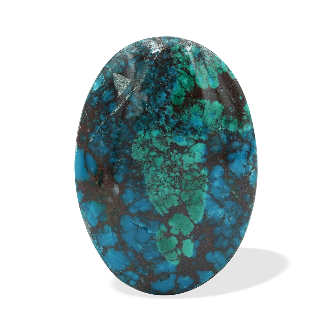 Starborn Natural Chile Chrysocolla Oval Cabochon 27mm - 1 piece