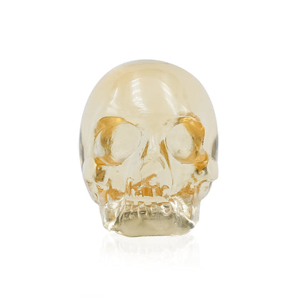 Starborn Citrine Mini Skull Carving - 1 Piece