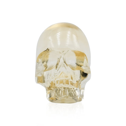 Starborn Citrine Mini Skull Carving - 1 Piece