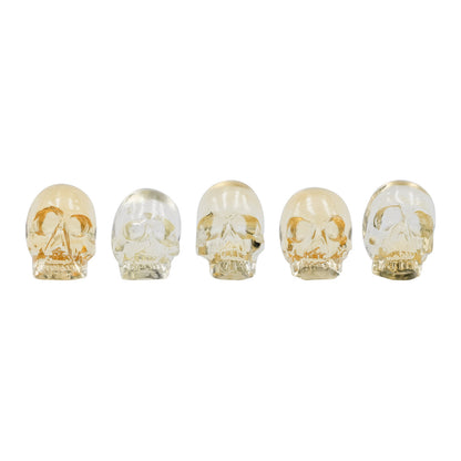 Starborn Citrine Mini Skull Carving - 1 Piece