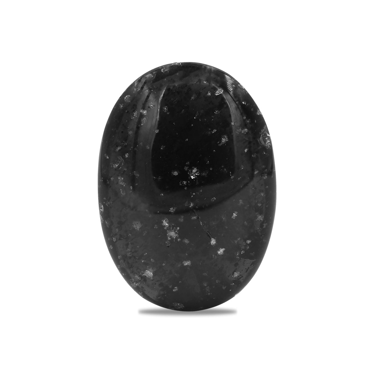 Starborn Galaxy Obsidian Polished Palm Stone - Medium