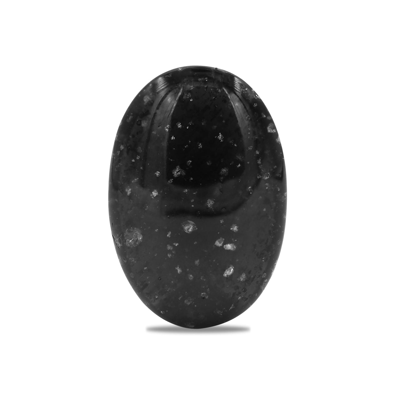 Starborn Galaxy Obsidian Polished Palm Stone - Medium