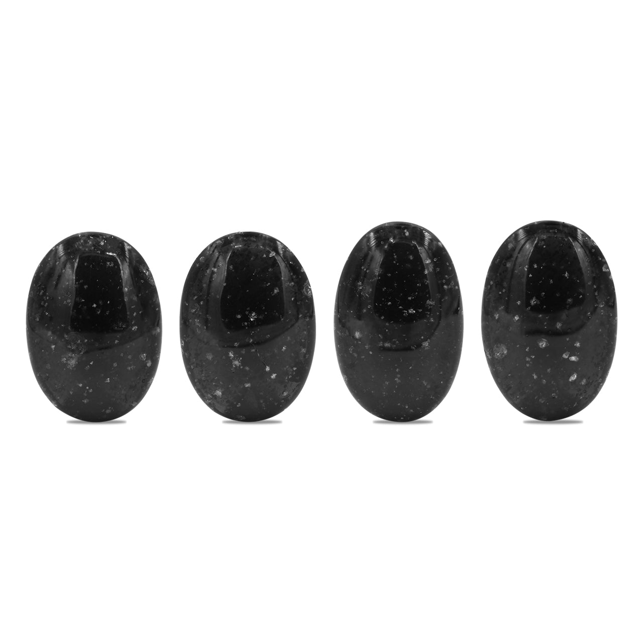Starborn Galaxy Obsidian Polished Palm Stone - Medium