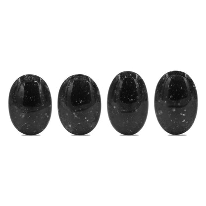 Starborn Galaxy Obsidian Polished Palm Stone - Medium