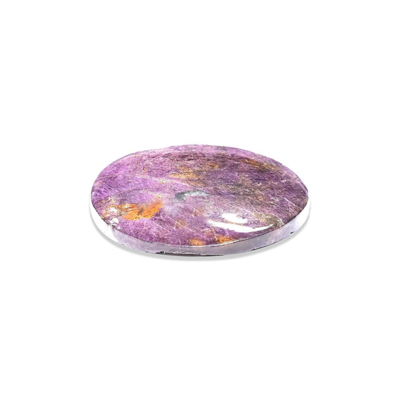 Starborn Purpurite One-of-a-Kind Round Cabochon (32mm) - 1 Piece
