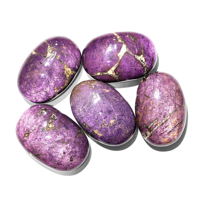 Starborn Polished Purpurite Palm Stone (90-115 grams)