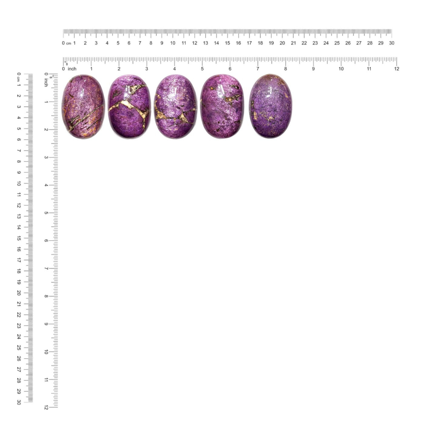 Starborn Polished Purpurite Palm Stone (90-115 grams)