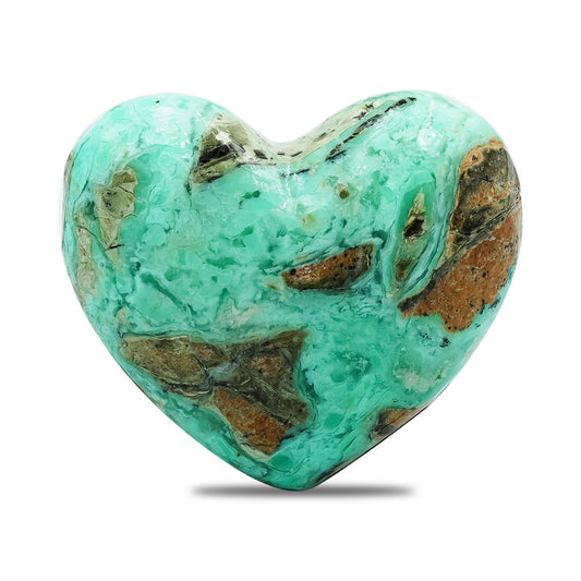 Starborn Smithsonite Heart Cabochon 21-23 mm - 1 Piece