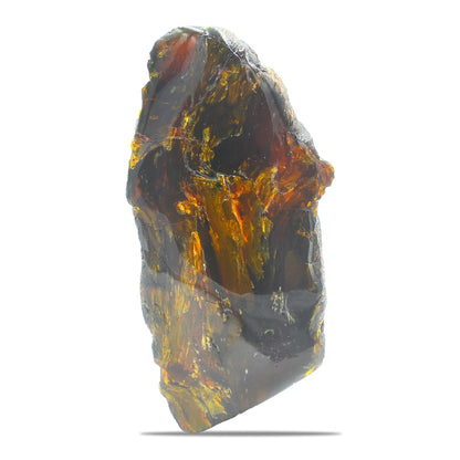 Starborn Polished Lion's Mane Sumatra Amber Collector (180g-200g) - 1 Piece