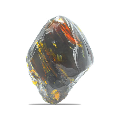 Starborn Polished Lion's Mane Sumatra Amber Collector (180g-200g) - 1 Piece