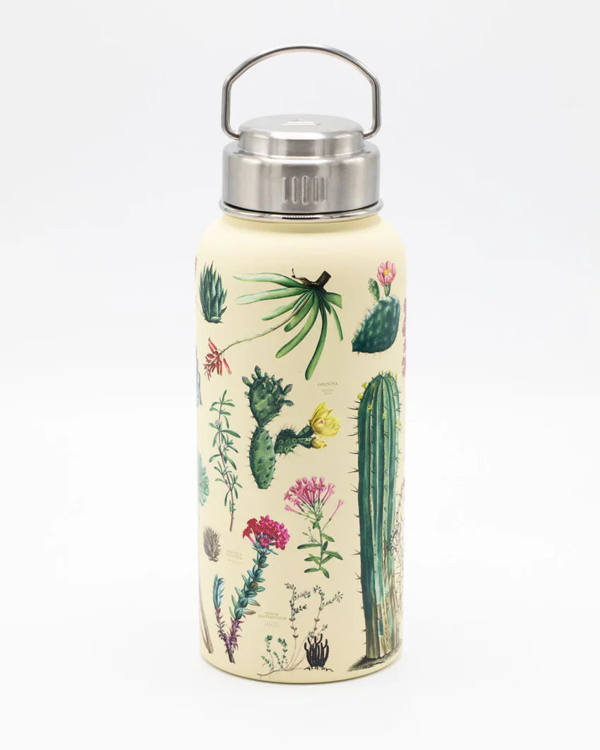 Water Bottle 32oz - Cactus & Succulents
