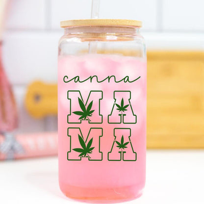 CannaMama Glass Can Cup