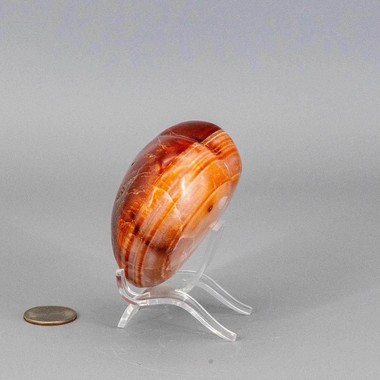 Carnelian Agate Heart