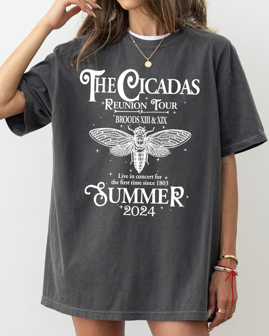 Cicadas Reunion Tour - Comfort Colors T-Shirt