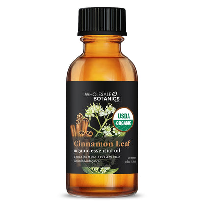 Organic Cinnamon Leaf Essential Oil