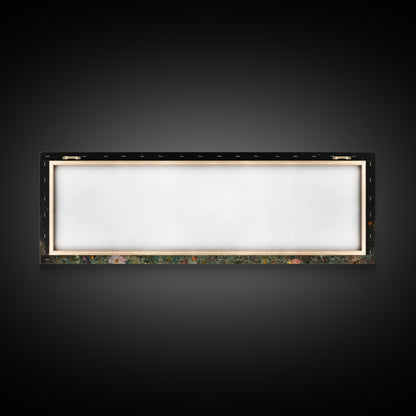 Dark & Moody Wild Flowers Canvas Print