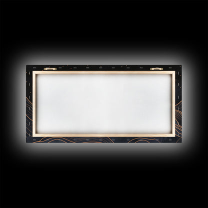 Art Deco Moon  Art