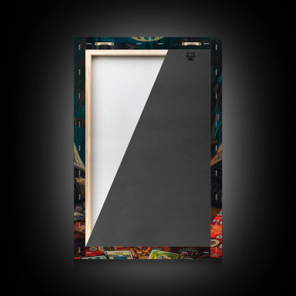 Fortune Teller with Crystal Ball Wall Art