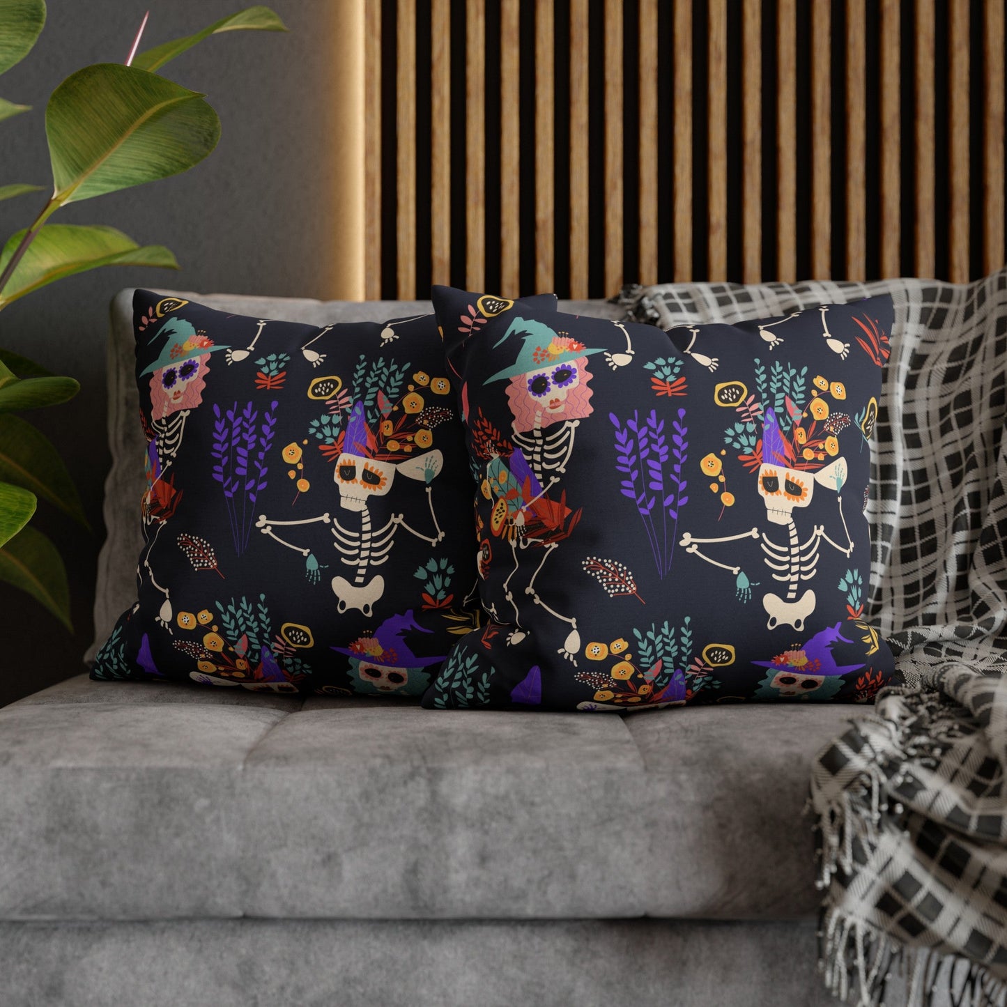 Day Of The Dead -  Throw Pillow