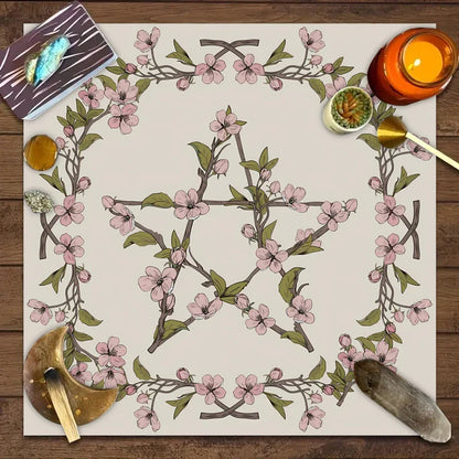 Pentacle Altar Cloth