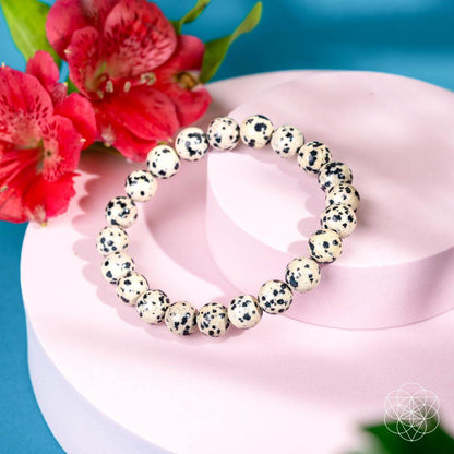Dalmatian Jasper Bracelet