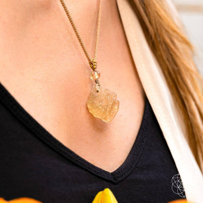 Libyan Desert Glass Pendant
