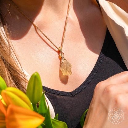 Libyan Desert Glass Pendant