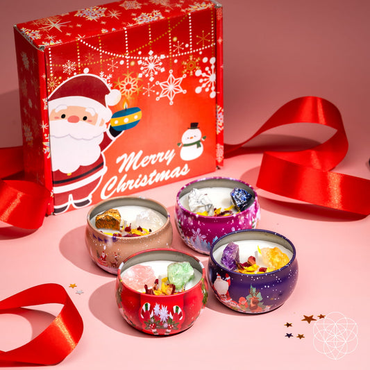 Christmas Candle Set: The Empath’s Holiday Survival Kit