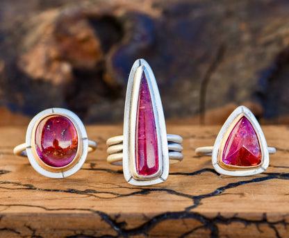 DAGGER TOURMALING RING