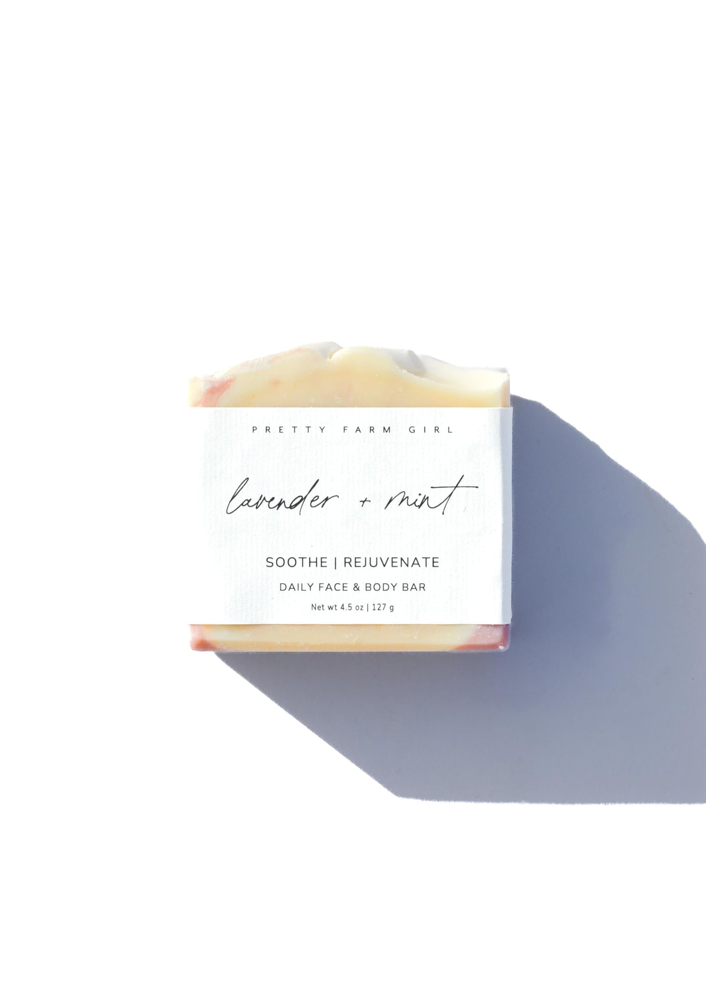 Lavender + Mint - Handmade Tallow Soap Bar