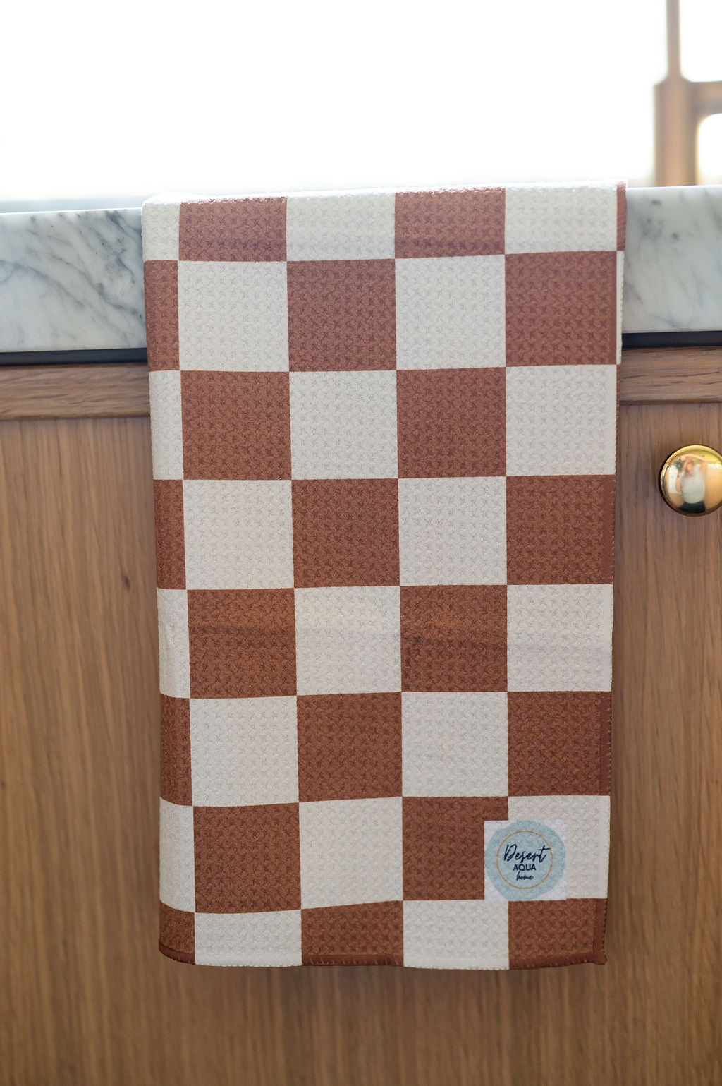 COFFEE Checkered Towel