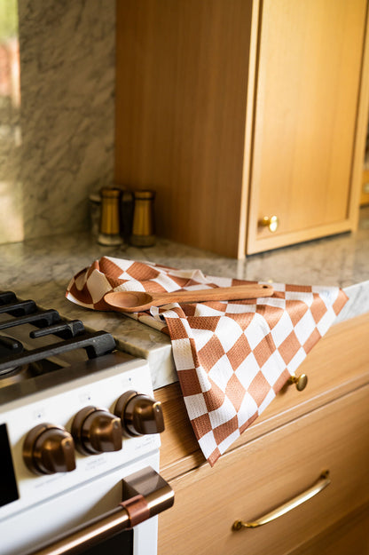 COFFEE Checkered Towel
