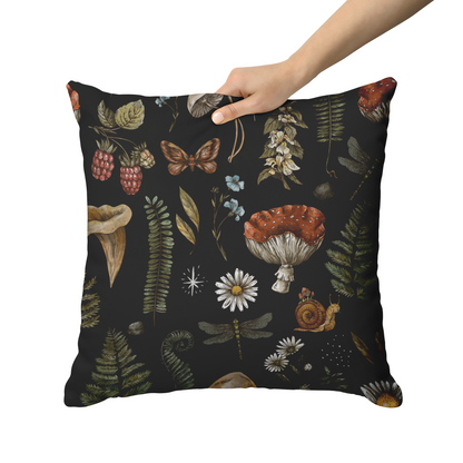 Dark Forest - Throw Pillow