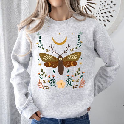 Enchanted Moth Garden - Sweatshirt