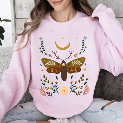 Enchanted Moth Garden - Sweatshirt