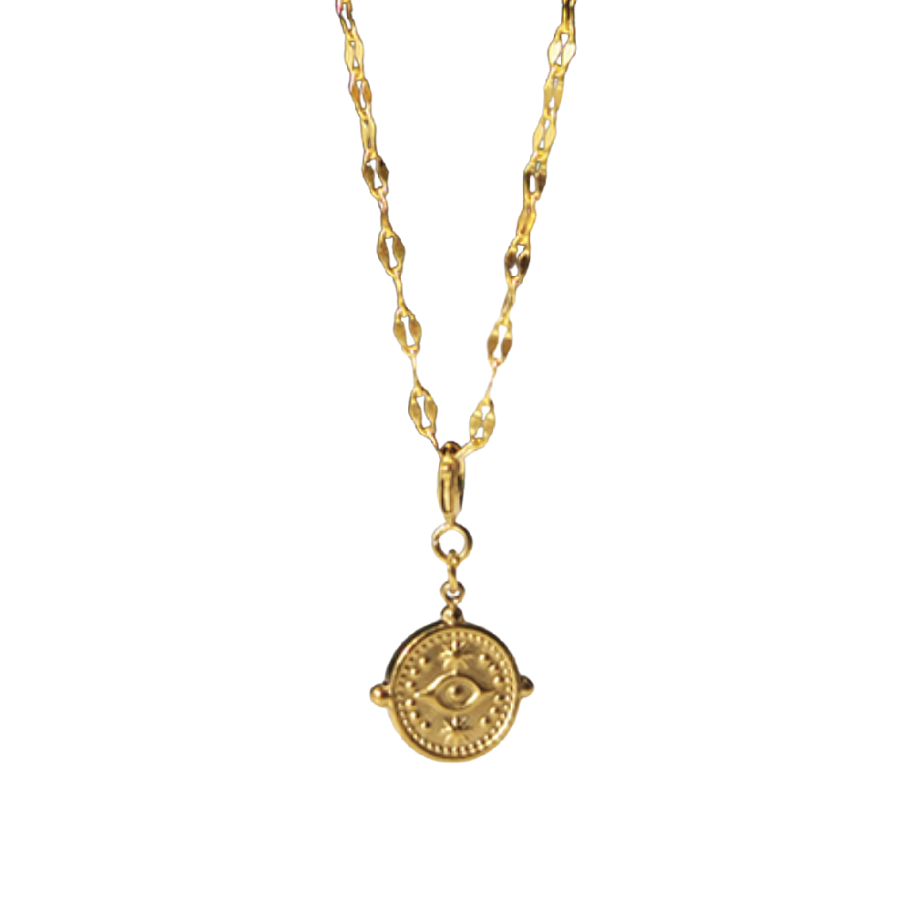 Serpent Coin Necklace