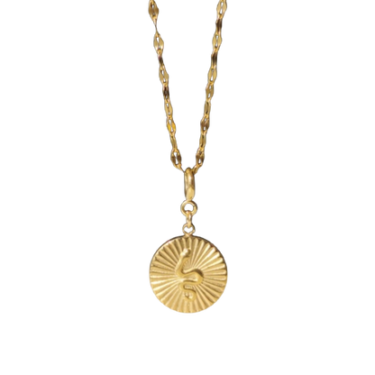 Serpent Coin Necklace