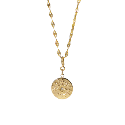 Serpent Coin Necklace