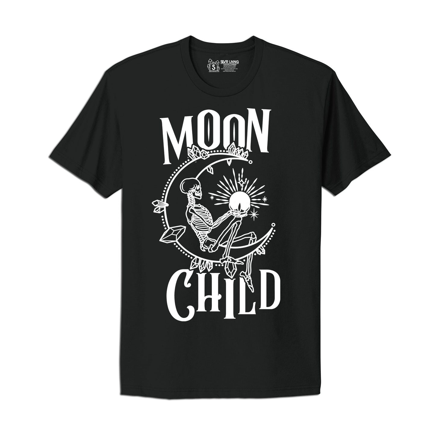 Moon child Unisex T-shirt- Infused With Labradorite Crystals