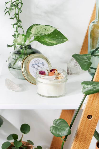Fertility candle / crystal candle