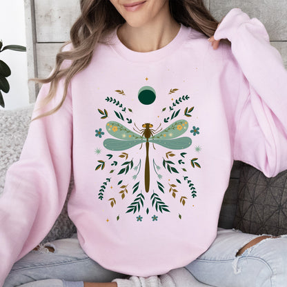 Floral Night Sky - Sweatshirt