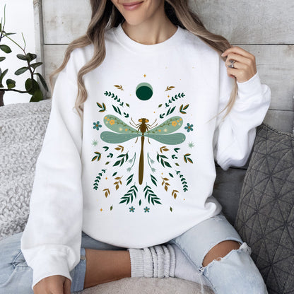Floral Night Sky - Sweatshirt