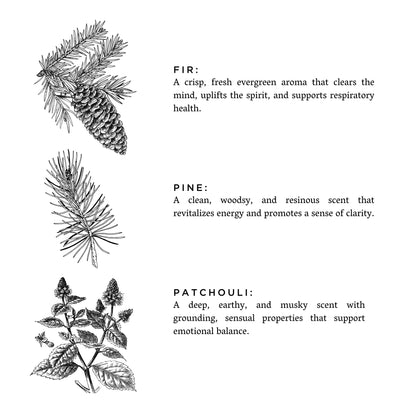 Linen Spray - Forest Pine, Patchouli, Fir
